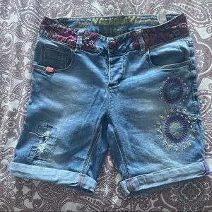 COPY - Desigual denim shorts